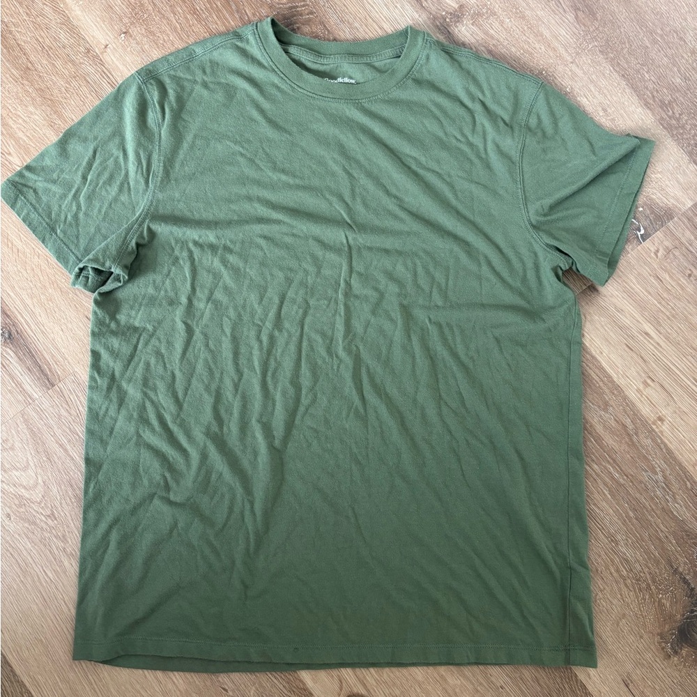 Goodfellow & Co Short Sleeve Crewneck T-Shirt - Olive